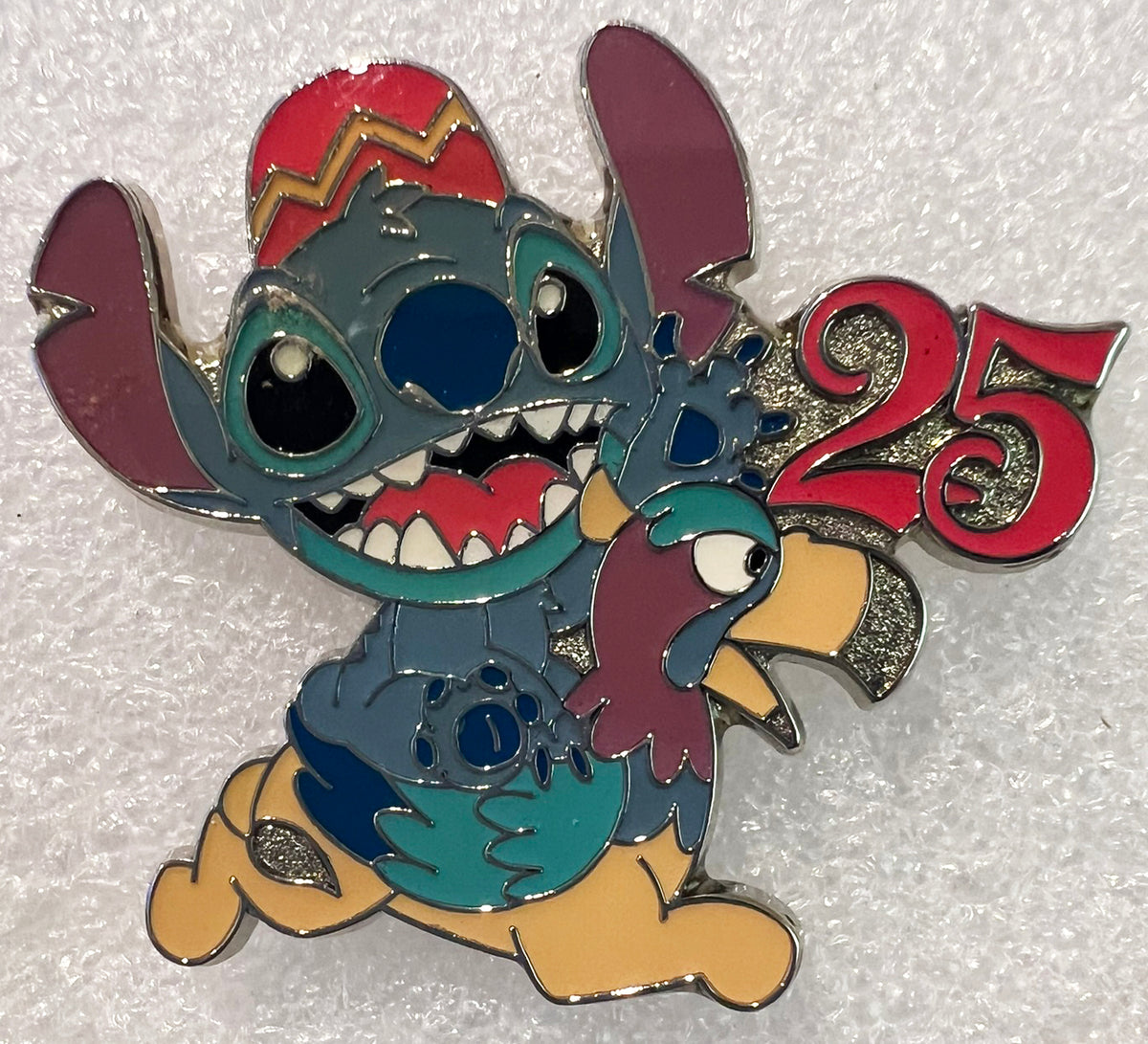 Stitch Arabian Night 25th Anniversary Game Prize Tds Japan Disney Pin 