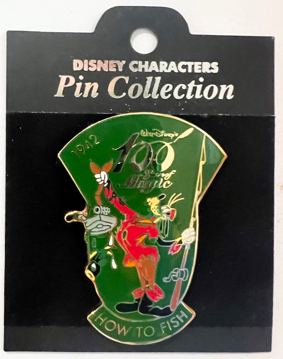 Goofy How to Fish Fishing 100 Years of Magic Japan Disney Pin