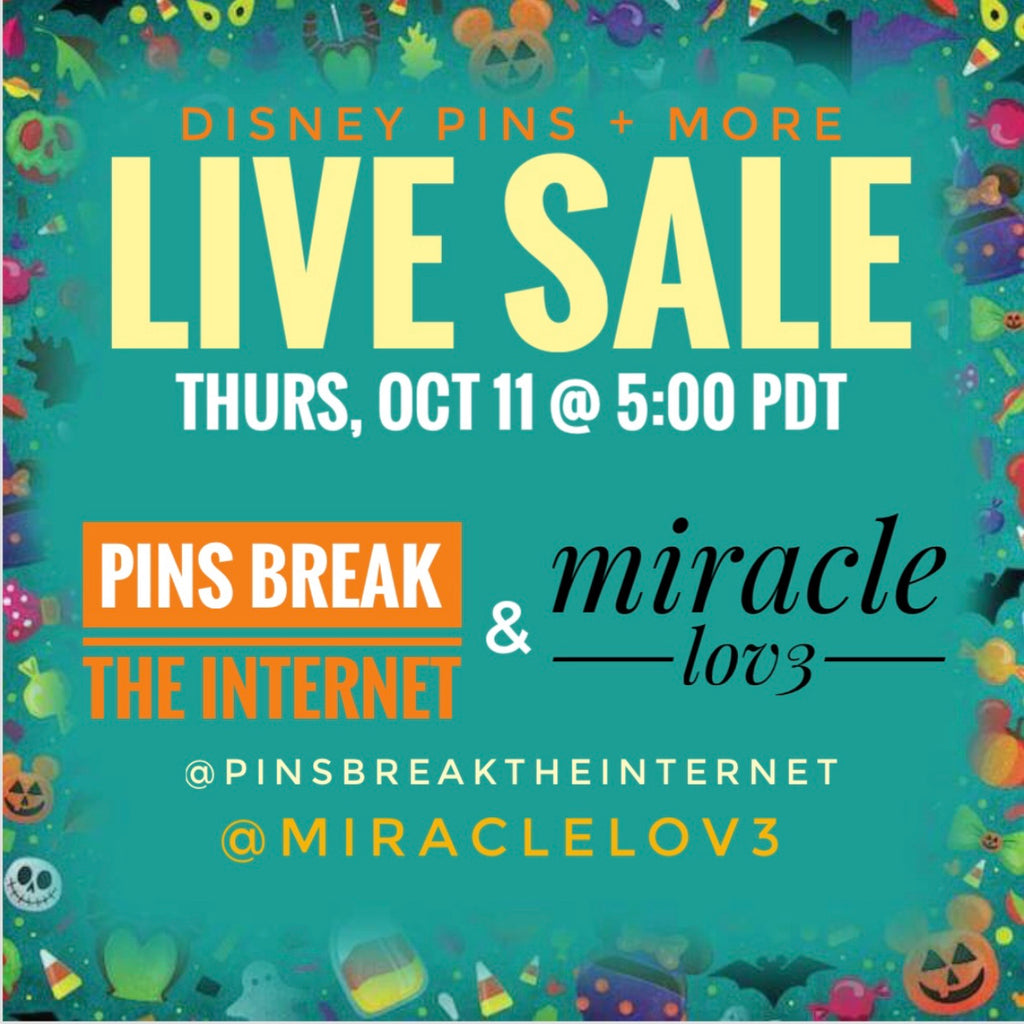 Pins Break the Internet - LIVE SALE 10/11/18