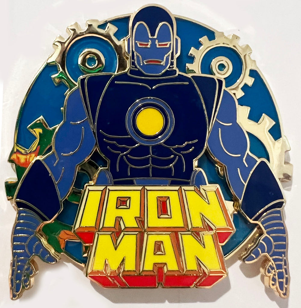 Iron Man FiGPiN Square Enix Exclusive Pin - Disney Pins Blog