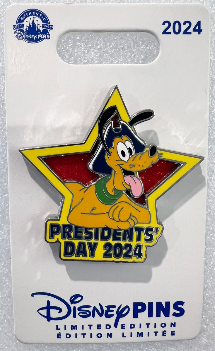 Pluto President's Day 2024 Disney Parks Pin C02 – Pins Break the Internet