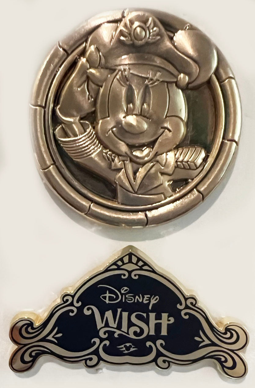 Disney Pin DCL Cruise Line *PWP* Anchor Mystery Series 1 Set Minnie Chip  Dumbo