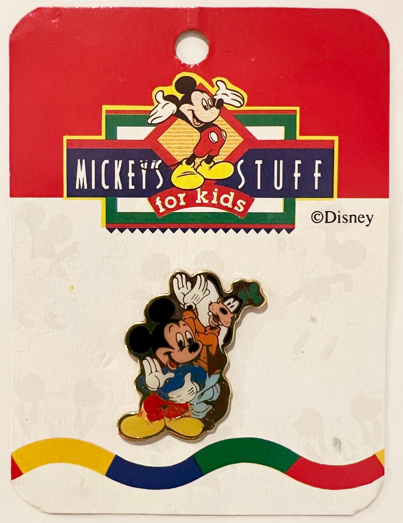 Mickey Mouse & Goofy Mickey's Stuff for Kids Disney Pin C06