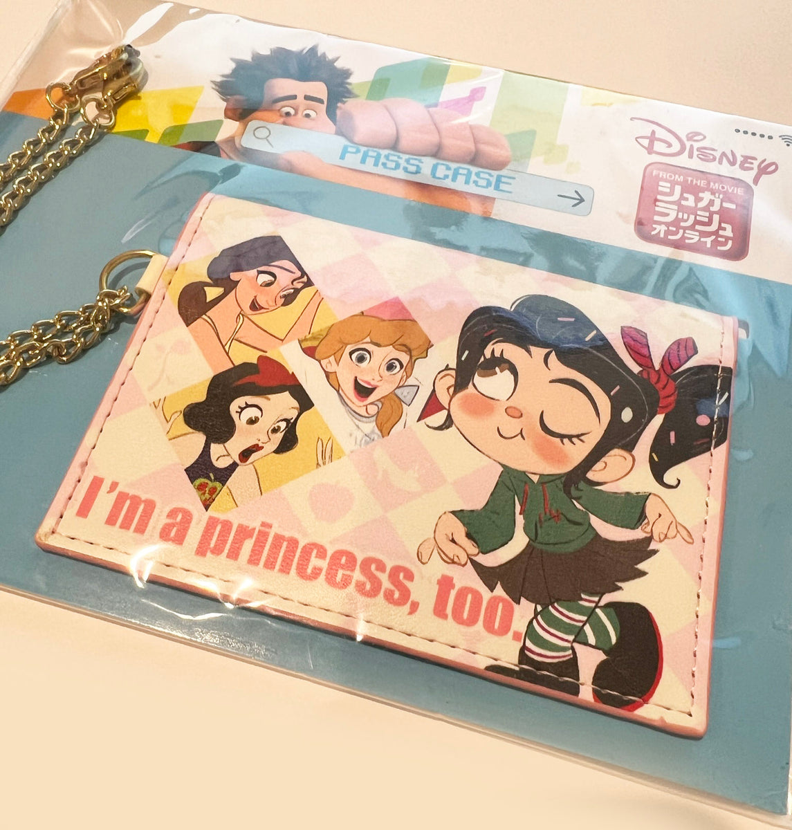 Vanellope Small Pass Case Wreck It Ralph Keychain Japan Disney J01 ...